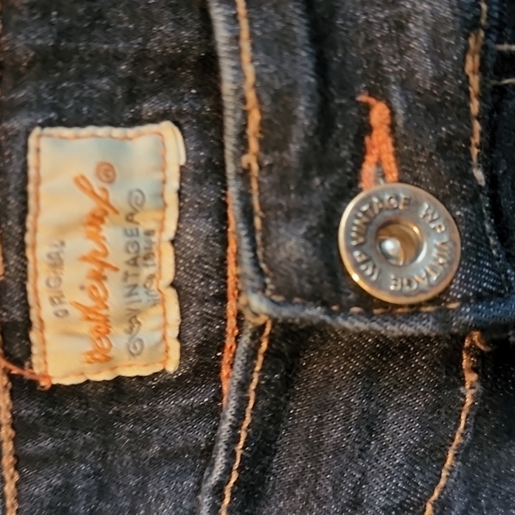 GUC Weatherproof Vintage: Slim Fit Super-Soft Stretch Denim 5pkt Jeans 38x32 - Picture 3 of 6